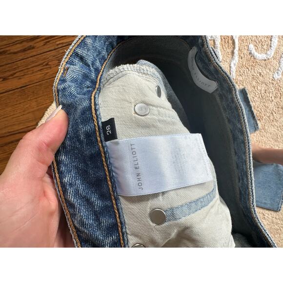 John Elliot Stella High Fairfax Jeans NWT 26 - Picture 10 of 10
